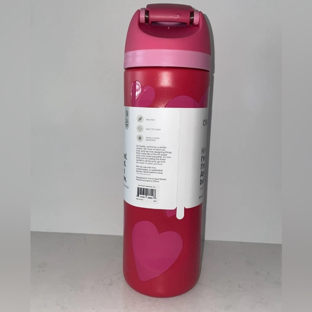 Owala 24oz Valentine's Day XOXO Stainless Steel FreeSip Water Bottle - Target